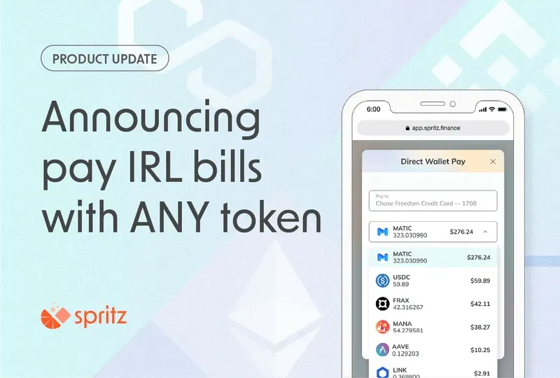 announcing pay bills with any token