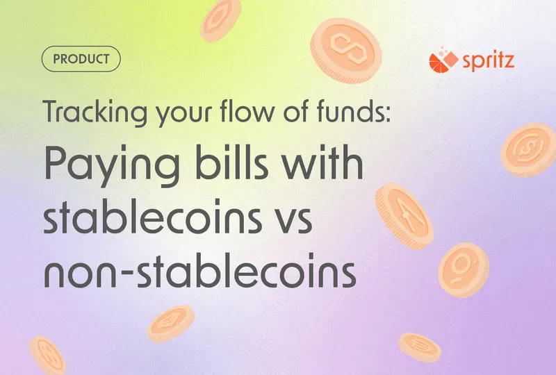 paying bills with stablecoins vs non-stablecoins