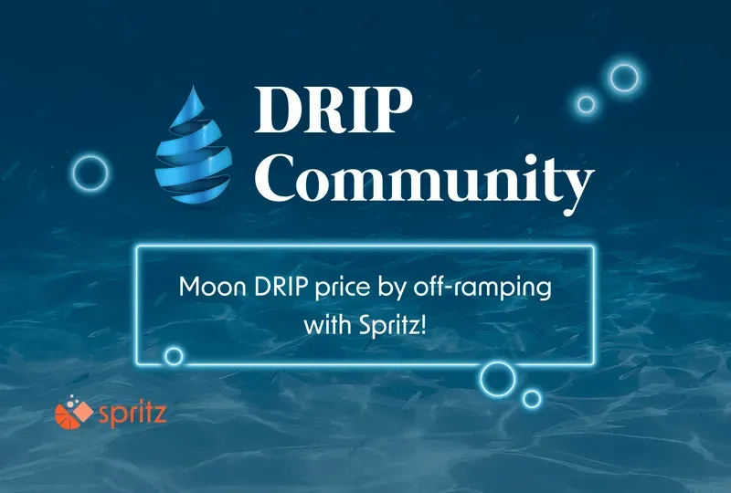 announcing spritz drip community rewards
